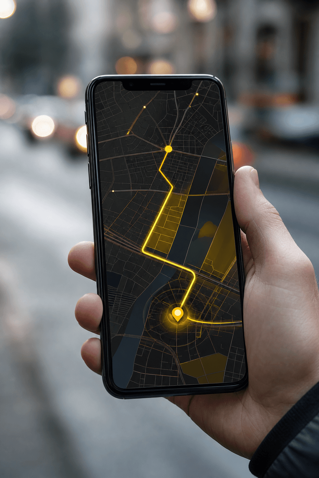 In-app private contact for commute coordination