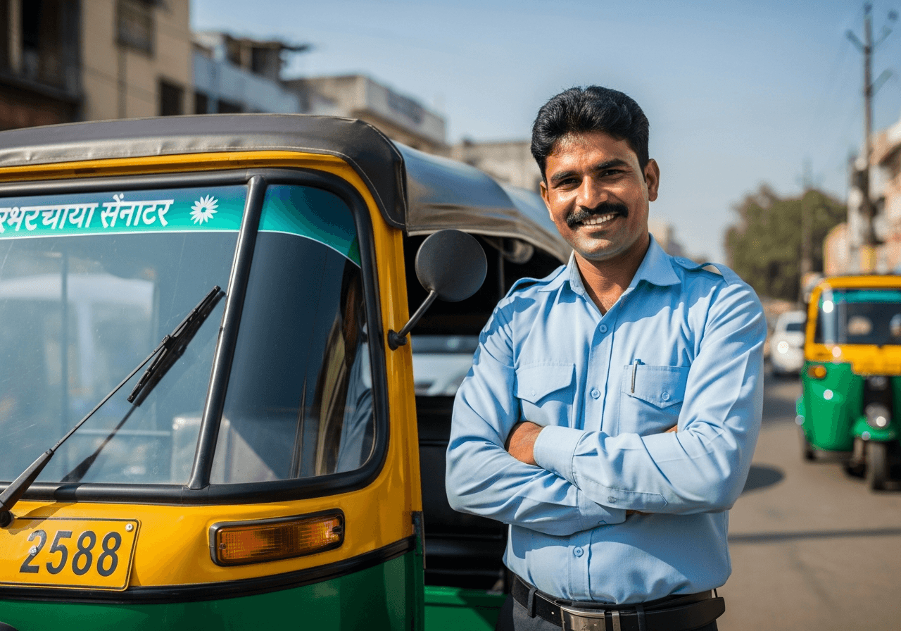 MoBee partner on Coimbatore roads